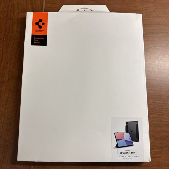 Spigen Apple iPad Pro 13-inch M4 2024 Case | Ultra Hybrid Pro | Black | ACS07006 - Picture 2 of 6